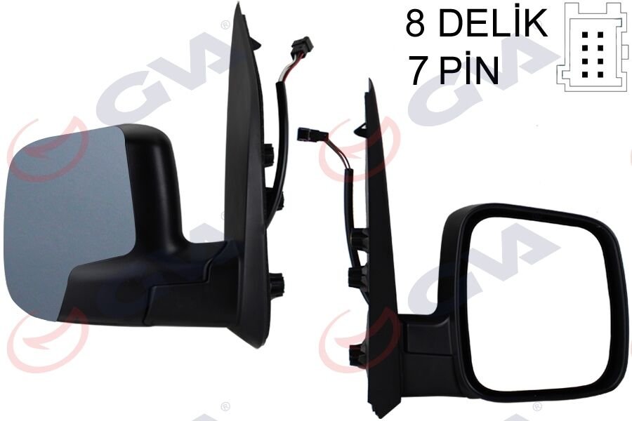 DIŞ DİKİZ AYNASI SAĞ FIORINO-BIPPER-NEMO 07> EL...