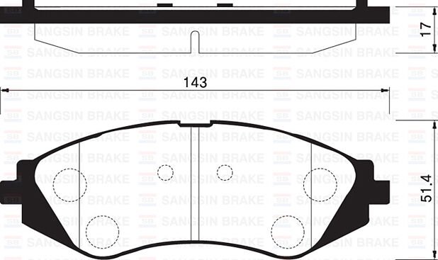 ÖN FREN BALATASI LACETTI 1.4-1.6-1.8 2.0D 04> N...