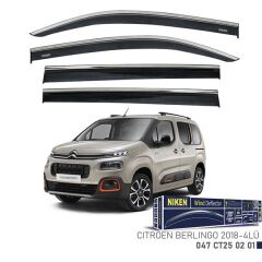 KROMLU CAM RÜZGARLIĞI CITROEN BERLINGO 2018- 4LÜ