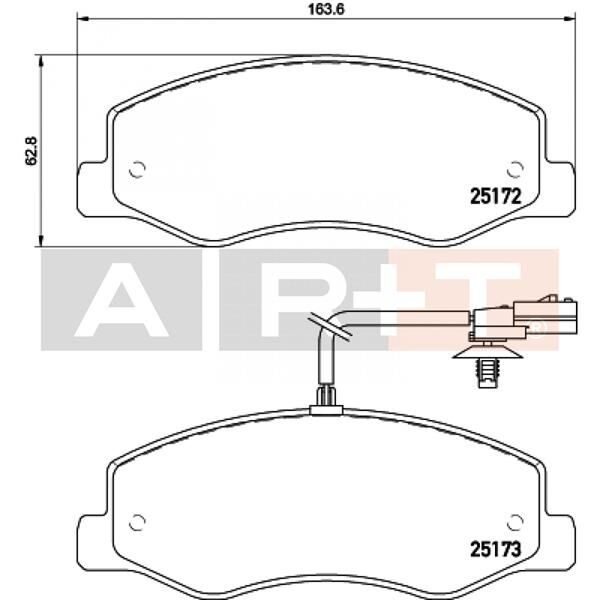 FREN BALATASI ARKA RENAULT MASTER III 10> OPEL ...