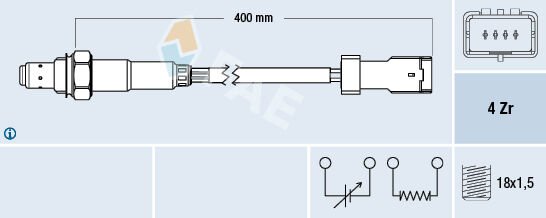 OKSIJEN SENSORU  208/2008/301/308 (T9) 12-