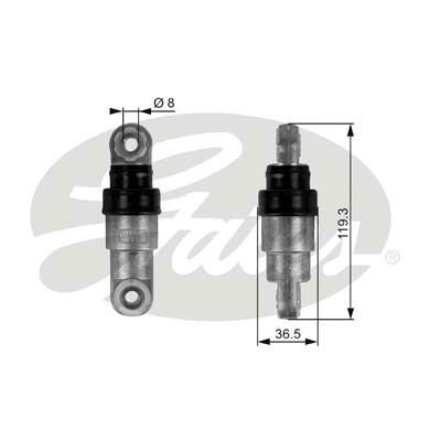 V KAYIS GERGI AMORTISORU E38-E39-E31-X5 M62 98-04