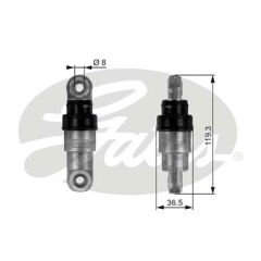 V KAYIS GERGI AMORTISORU E38-E39-E31-X5 M62 98-04