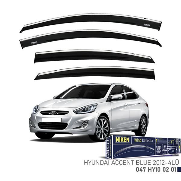 KROMLU CAM RÜZGARLIĞI HYUNDAI ACCENT BLUE 2012- 4L...