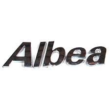 BAGAJ YAZI FIAT ALBEA (AYRIK TİP-KROME)