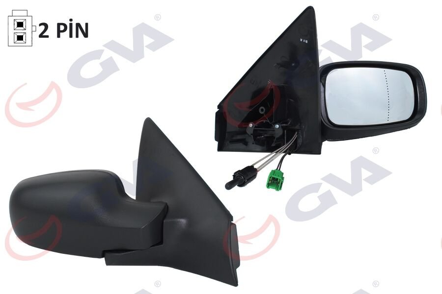 DIŞ DİKİZ AYNASI SAĞ MEGANE (03-08) MEKANİK+ KONVE...