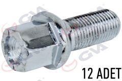 BİJON CİVATASI AUDI-VW (KROMAJLI) (PAKET 12)