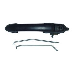 KAPI KOLU ÖN SOL SİYAH KİLİTSİZ MAREA (ÇİZGİLİ)