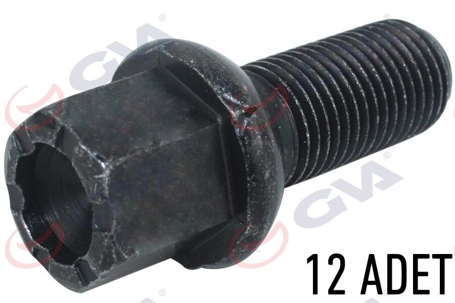 BİJON CİVATASI AUDI-VW (SİYAH ) (PAKET 12)