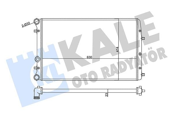 SU RADYATÖRÜ VW POLO 02=>SEAT CORDOBA-IBIZA III...