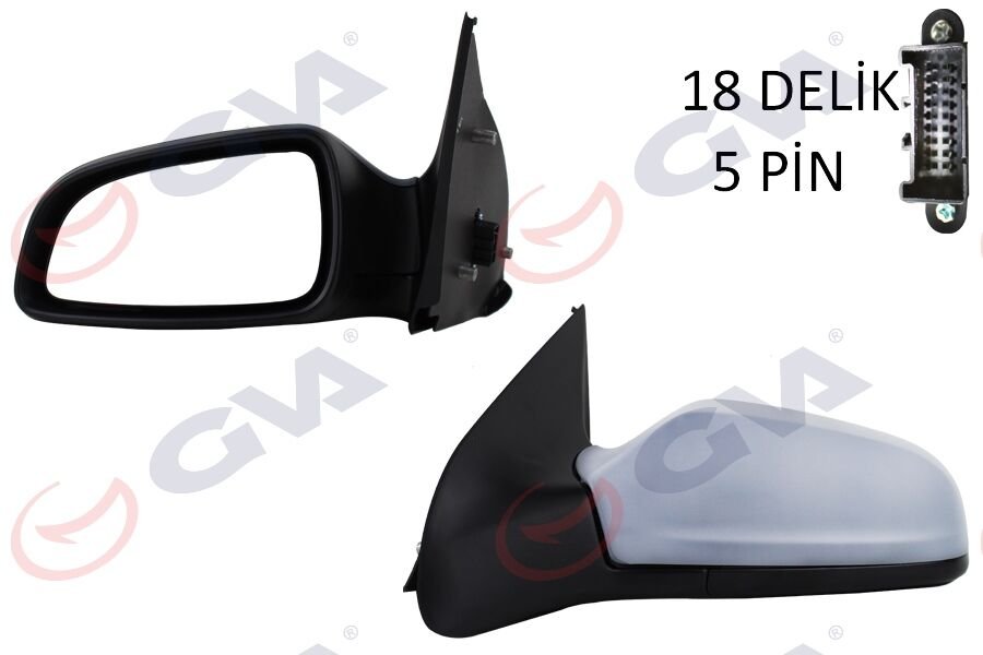 DIŞ DİKİZ AYNASI SOL ASTRA H 04> ELEKTRİKLİ+ISI...
