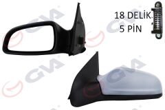 DIŞ DİKİZ AYNASI SOL ASTRA H 04> ELEKTRİKLİ+ISI...