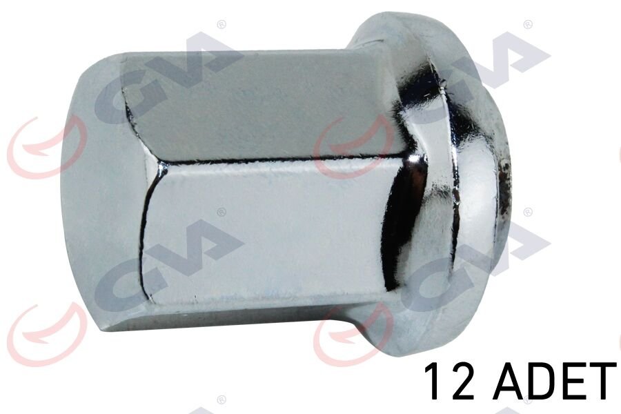BİJON SOMUNU RENAULT 12 (KROMAJLI) (PAKET 12)