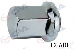 BİJON SOMUNU RENAULT 12 (KROMAJLI) (PAKET 12)