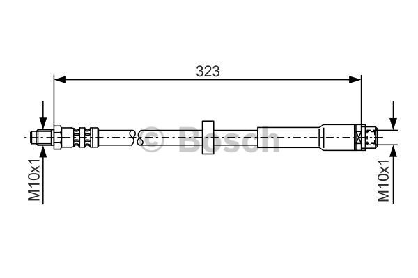 FREN HORTUMU ARKA A6  05-11