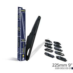 NIKEN 225mm 9'' 10 APARATLI ARKA SİLECEK SÜPÜRGESİ