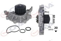 DEVİRDAİM PSA 206/307cc- 406 (00-04)-407 (00-10) 2...