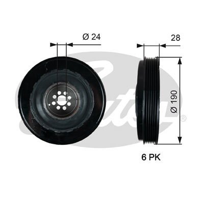 KRANK KASNAGI TOUAREG-Q7-A6 BUN-BUG 3,0 TDI  04-