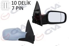 DIŞ DİKİZ AYNASI SAĞ MEGANE 02> ELEKTRİKLİ+ISIT...