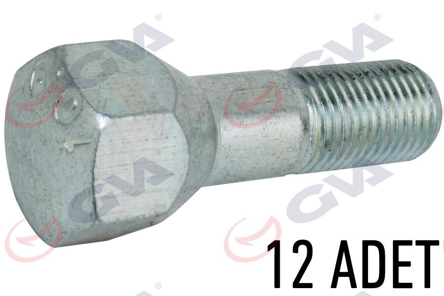 BİJON CİVATASI FIAT TEMPRA UZUN BEYAZ (PAKET 12)