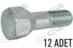 BİJON CİVATASI FIAT TEMPRA UZUN BEYAZ (PAKET 12)