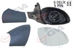DIŞ DİKİZ AYNASI SAĞ VECTRA B 96> ELEKTRİKLİ+IS...