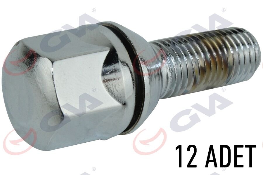 BİJON CİVATASI RENAULT 9-11 (PULLU KROMAJLI) (PAKE...