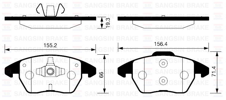 ÖN BALATA P307 03=> 207 1.6 07=> 308 07=>...