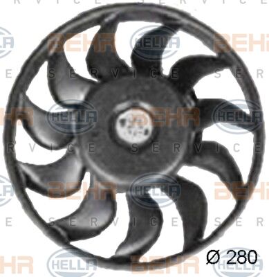 FAN MOTORU SAG A6 BLB-BRE-CCDA 2,0 TDI-2,8 FSI-3,0 TFSI  05-11