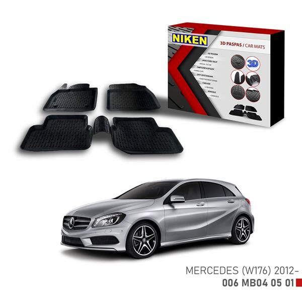3D PASPAS MERCEDES (W 176) A -Klasse 2012-