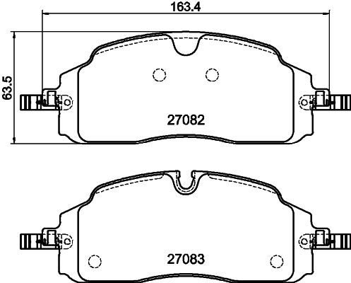 (417/1-200) ON FREN BALATASI YENI TRANSIT CUSTOM-...