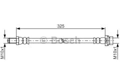 FREN HORTUMU ARKA TRANSIT V347 3.2 200 PS 06-
