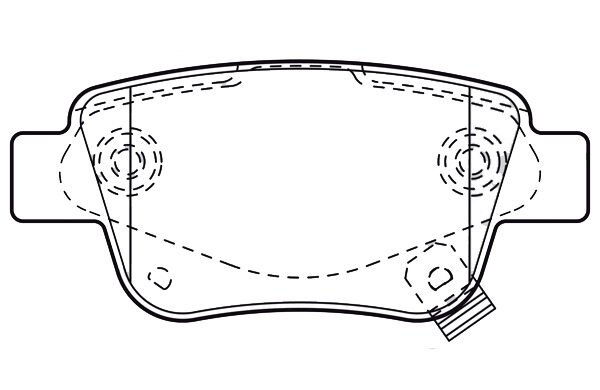ARKA FREN BALATA TOYOTA AVENSIS 1.6L 3ZZFE VVTi ZZ...