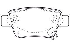 ARKA FREN BALATA TOYOTA AVENSIS 1.6L 3ZZFE VVTi ZZ...