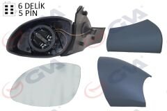 DIŞ DİKİZ AYNASI SOL VECTRA B 96> ELEKTRİKLİ+IS...