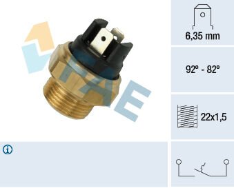 FAN MUSURU 92 87 °C FISLI R 9 R 11 94-
