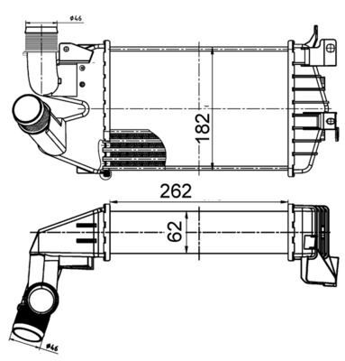 TURBO RADYATORU ASTRA H ZAFIRA B Z13DTH Z19DTL Z19DTZ17DTL Z17DTH 04-