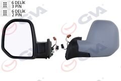 DIŞ DİKİZ AYNASI SOL BERLINGO-PARTNER 08> ELEKT...