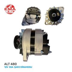 ALTERNATÖR 12V 55A MAKO TİP TOFAŞ FIAT MF TRAKTÖR