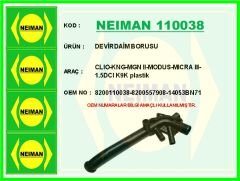 DEVİRDAİM BORUSU CLIO-KNG-MGN II-MODUS-MICRA III-1...