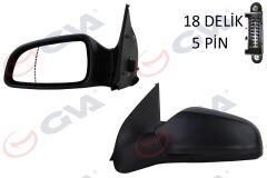 DIŞ DİKİZ AYNASI SOL ASTRA H 04> ELEKTRİKLİ+ISI...