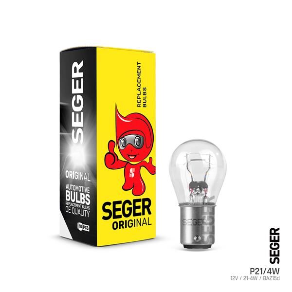 AMPUL P21/4W 12V 21/4W 1016 BAZ15D STANDART YENİLE...