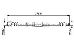 FREN HORTUMU ARKA W212-218 09-14