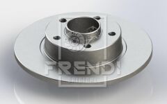 ARKA FREN AYNASI RENAULT TRAFIC II 01>06 OPEL V...