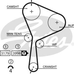 TRIGER SETI MEGANE II LOGAN NISSAN PRIMERA 1.9 03-