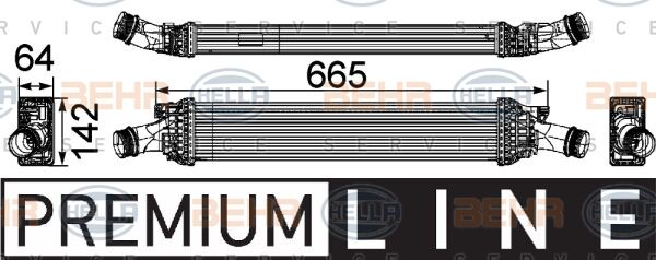 TURBO RADYATORU INTERCOOLER A4-A5-A6 CAGA-CNCD-CAEA-CDNB-CFKA 2,0 TFSI-2,0 TDI  08-12