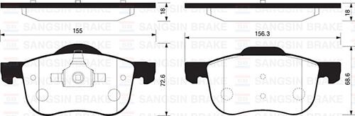ÖN FREN BALATA SUZUKI GRAND VITARA 2.0L J20A SQ420...