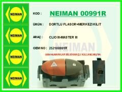 DORTLU FLASOR+MERKEZI KILIT CLIO III-MASTER III