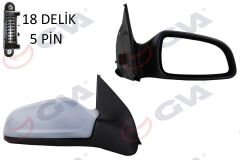 DIŞ DİKİZ AYNASI SAĞ ASTRA H 04> ELEKTRİKLİ+ISI...