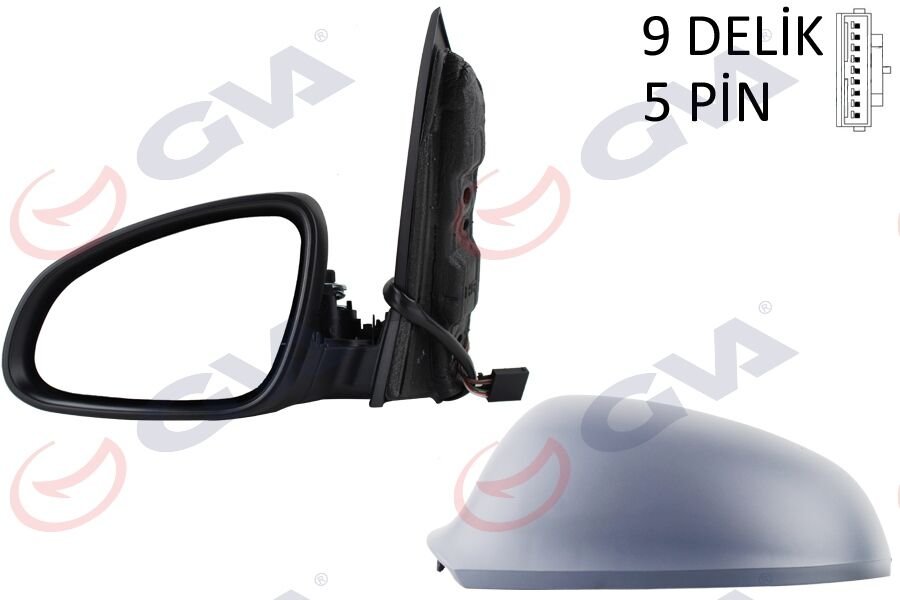 DIŞ DİKİZ AYNASI SOL ASTRA J 09> ELEKTRİKLİ+ISI...